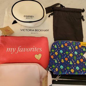 Luxury cosmetic bags and pouches - Chanel!